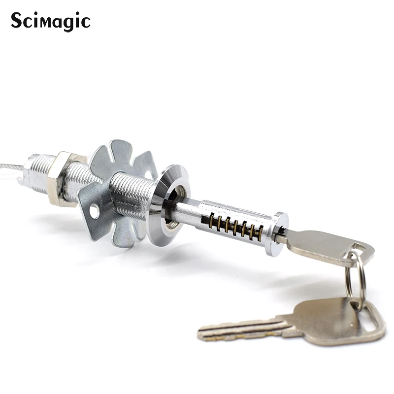 Замок для гаражной двери универсальный замок с вытяжным шнуром аварийный