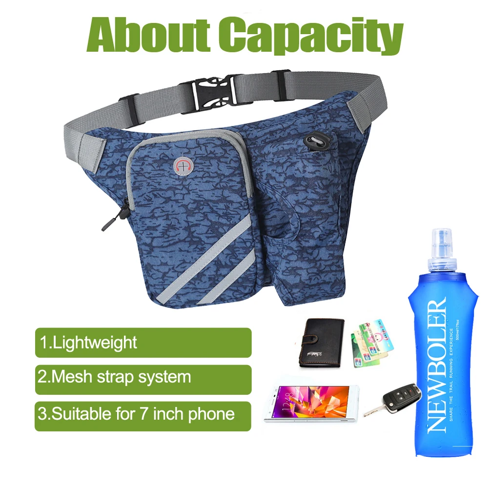 Поясная Сумка для бега пробежек велоспорта марафона сумка на пояс поясная