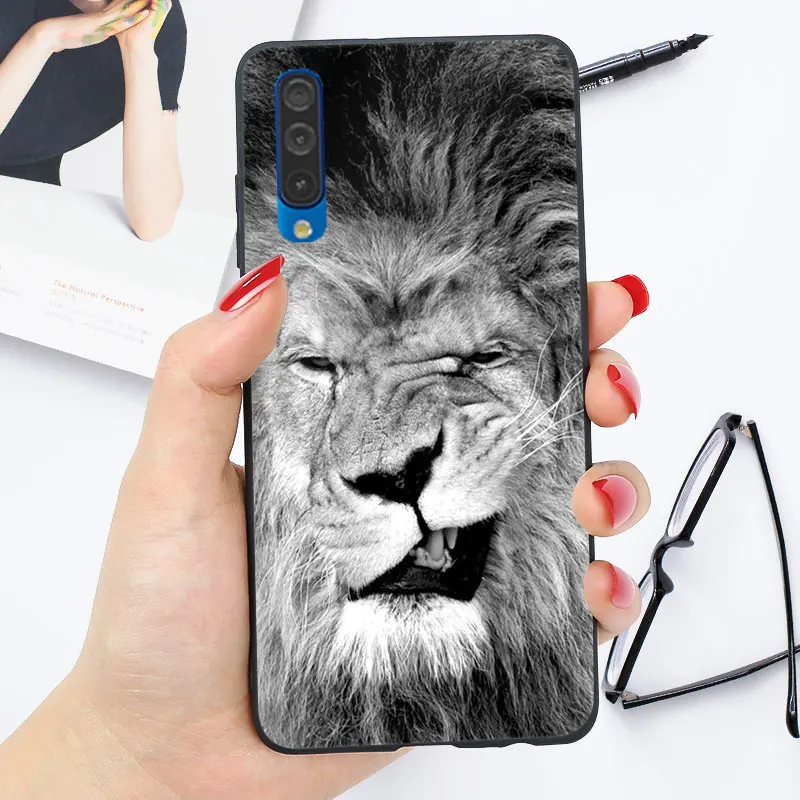 OO6 Чехол для samsung A50 A10 A20 A20e A30 A40 A70 чехол силиконовый мягкий чехол Яркий глянцевый чехол - Цвет: OO6