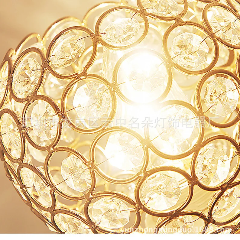 

room dining-room of Europe type modern crystal wall lamp act the role ofing porch corridor balcony lamp wall lamp