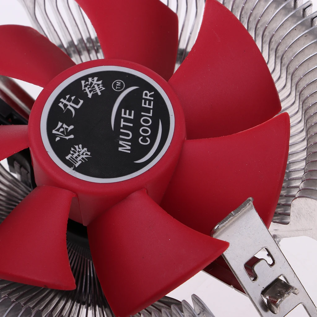 22 dBA компьютерный кулер для процессора вентилятор Радиатор 7 5 см листьев