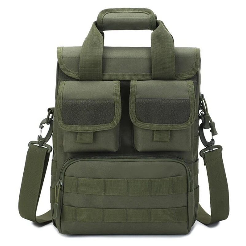 Outdoor Tactical Handbag A4 School Bag Commuter Shoulder Bag Army Camouflage Camouflage Messenger Bag Men's Tool Bag