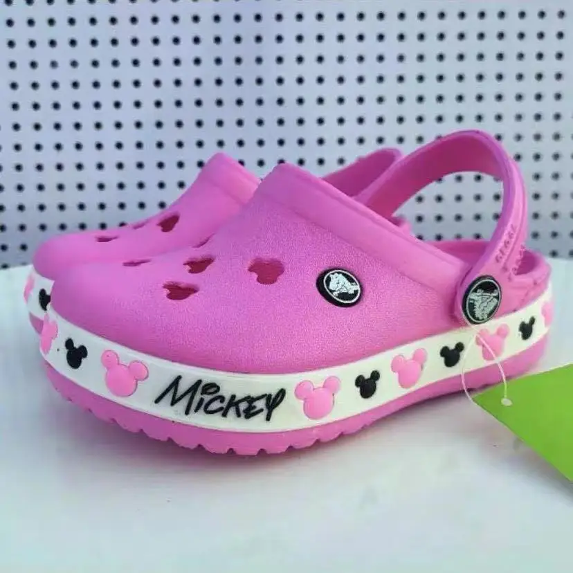 Сандалии для мальчиков и девочек 4 12 лет резиновая обувь клоги дышащие летние