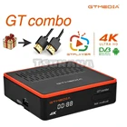 Спутниковый ТВ-приемник GTMEDIA GT Combo DVB-S2T2C, приемник ccam BT4.1, 4K, 8K, Android 9,0, ТВ-приставка 2 ГБ + 16 ГБ, M3U Ccam, встроенный Wi-Fi