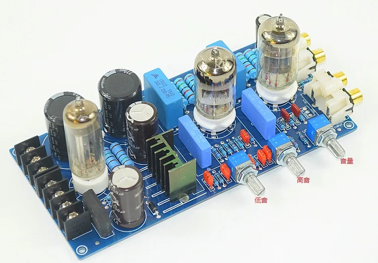 6N1/шаровой предусилитель/тональная плата/HIFI/DIY усилитель мощности/трубчатый