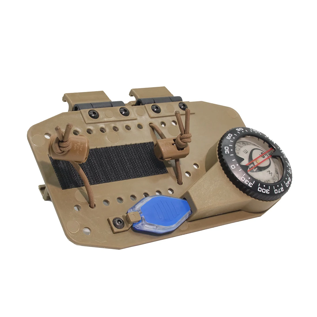 

Tactical Equipment Universal Skydiving Navigation Board Information Board - Black/Tan