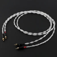 pair hi end nordost odin 2 hifi fever rca audio signal cable gold plated rca to rca silver cable cd amplifier
