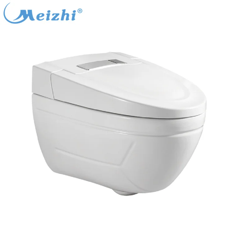 

New style hanging electronic toilet auto flushing wall hung smart toilet