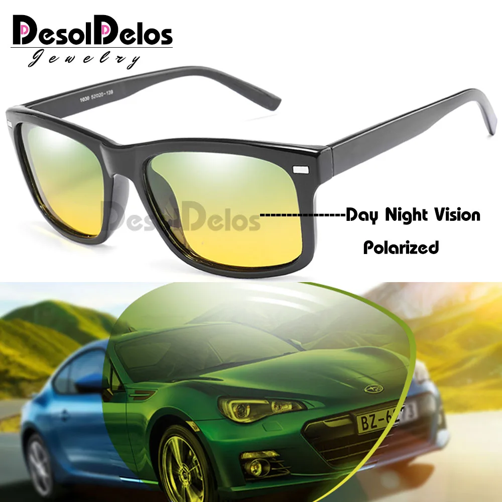 

Day Night Men Glasses Drivers Night Vision Goggles Anti-Glare glasses Women Polarized Driving Sunglasses gafas oculos de sol