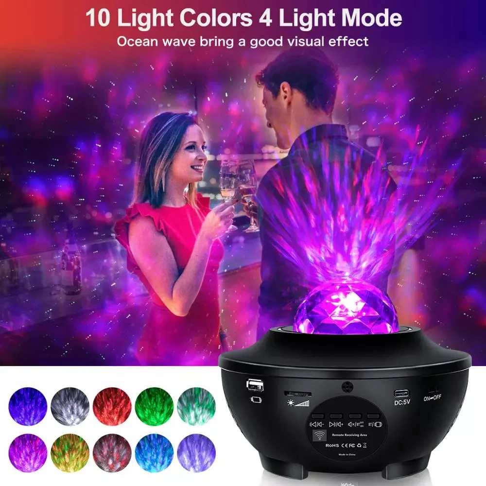 Проектор с Bluetooth-динамиком голосовым управлением | Лампы и освещение