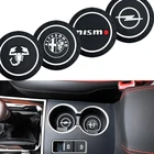 1 шт. Автомобильный держатель для бутылки с водой, Противоскользящий коврик, подставка из силикагеля для Skoda Octavia Rapid Kodiaq Karoq Superb Fabia Kamiq Vision