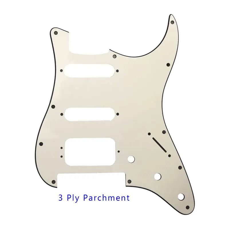 Детали для гитары Pleroo-для США 11 отверстий винтов с Floyd Rose Tremolo Brige St Hss Strat Pickguard