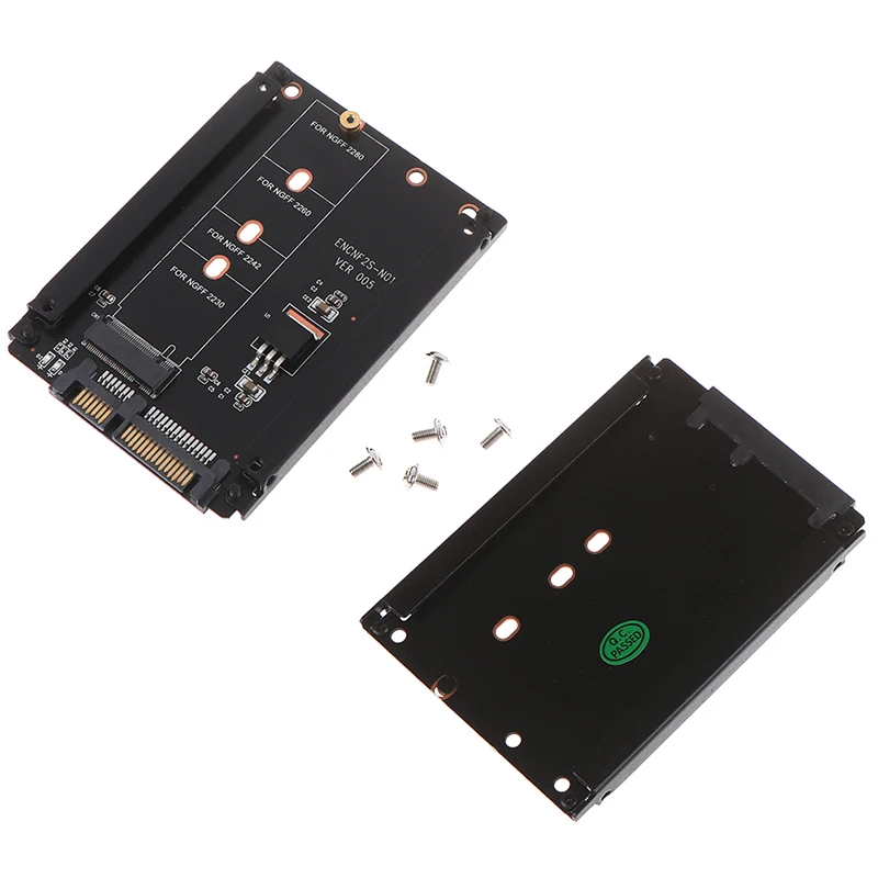 Металлический Чехол B + M Key M.2 NGFF SSD на 2 5 SATA 6|Платы расширения| |