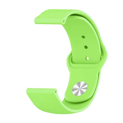 Силиконовый ремешок для correas Xiaomi Huami Amazfit Bip BIT Lite, Молодежные умные часы, сменный Браслет, ремешок для часов - Цвет: Green