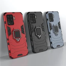 Phone Case For OPPO A94 4G Cover For OPPO A94 4G Coque Phone Back Shockproof Holder Magnetic Armor Case For OPPO A94 4G Fundas