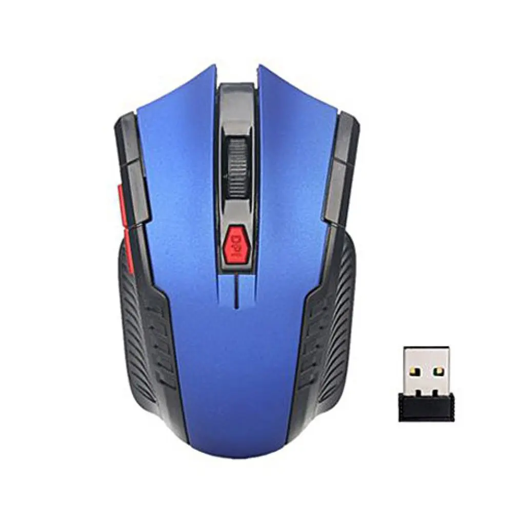 

Beesclover 2.4Ghz Mini Draadloze Optische Gaming Muis & Usb-ontvanger 1200 Dpi Voor Pc Laptop