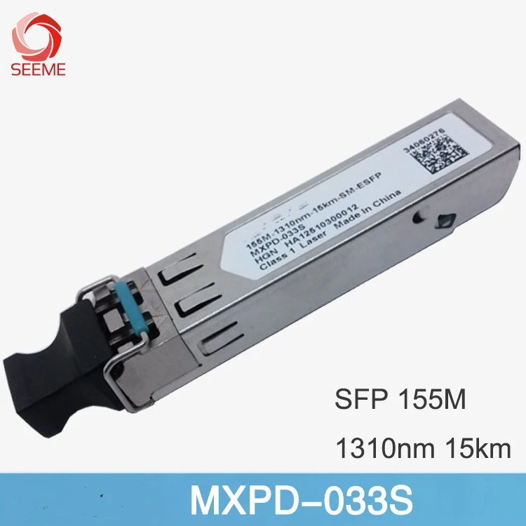 Оригинальный MXPD-033S одномодовый модуль SFP 155M 1310nm 15km 155M-1310nm-15km-SM-ESFP