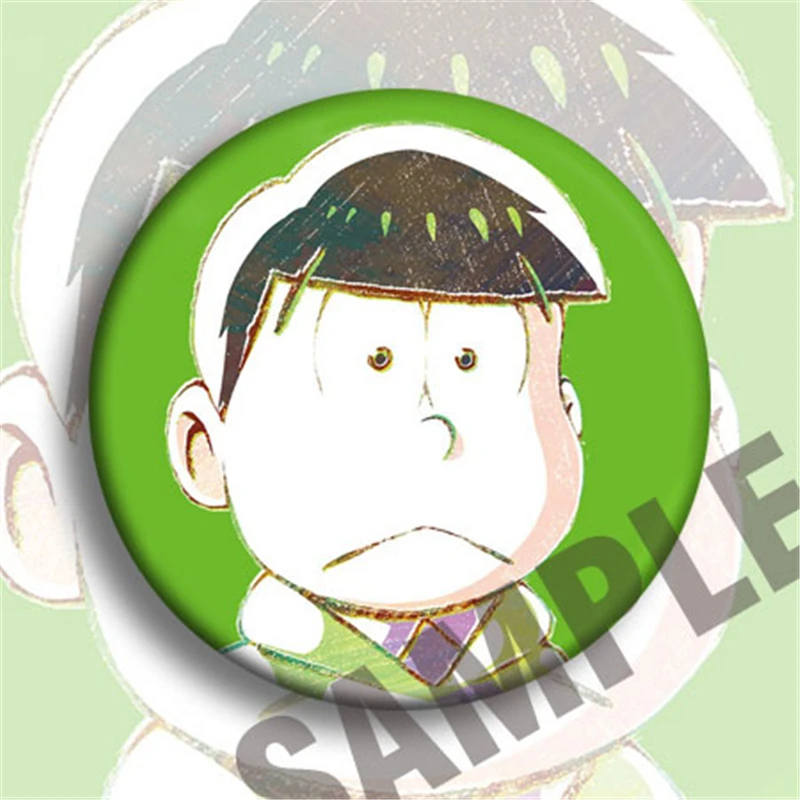 Аниме Osomatsu-san мультфильм значок брошь Косплей Аксессуары Булавки для рюкзака
