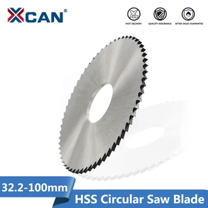 Дисковая пила XCAN 32,2-100 мм, 60 т, 72 т, 120 т, из быстрорежущей стали для резки труб, труб, 1 шт.