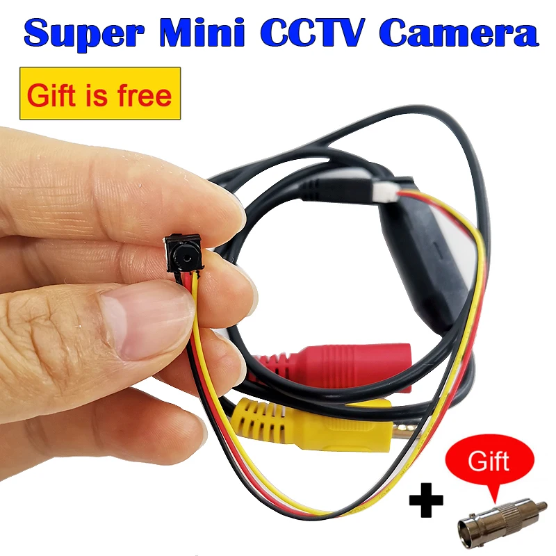 

Камера видеонаблюдения Super FPV Mini для домашней безопасности 700TVL CMOS цветная камера видеонаблюдения размер объектива 5x5 мм