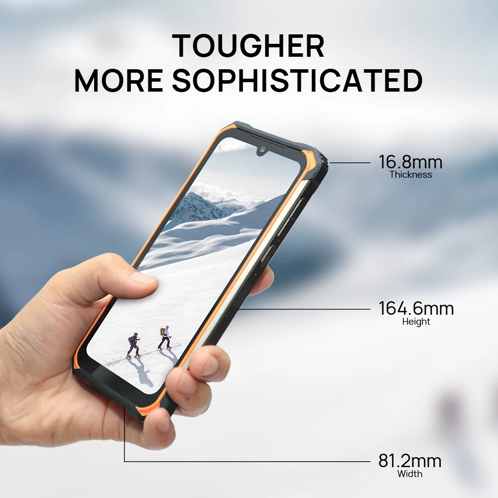 DOOGEE S86 8500mAh смартфон IP68/IP69K 6 ГБ + 128 Гб P60 четрыре ядра мобильный телефон 16MP камера 1