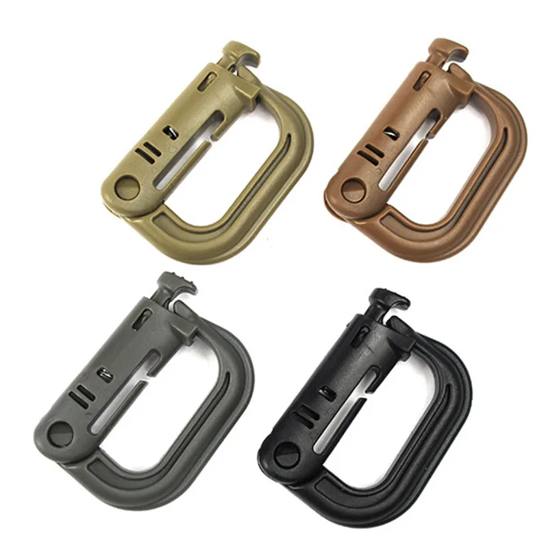 Многофункциональный фиксатор d-образного кольца подвесной крюк тактическая