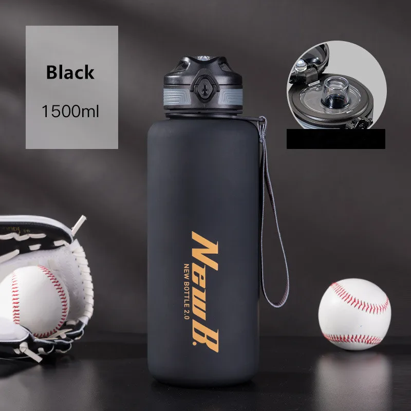 

650ml/1000ml/1500ml High Quality Tritan Material Sport Water Bottle Sports Shaker Gym Drinking Bottles Waterbottle Eco Friendly