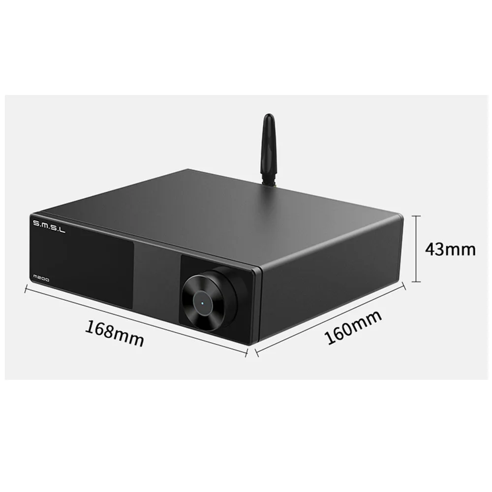 SMSL M200 HiFi Bluetooth аудио DAC XMOS AK4497EQ/USB/оптический коаксиальный/декодер DSD512 32 бит/768 кГц с