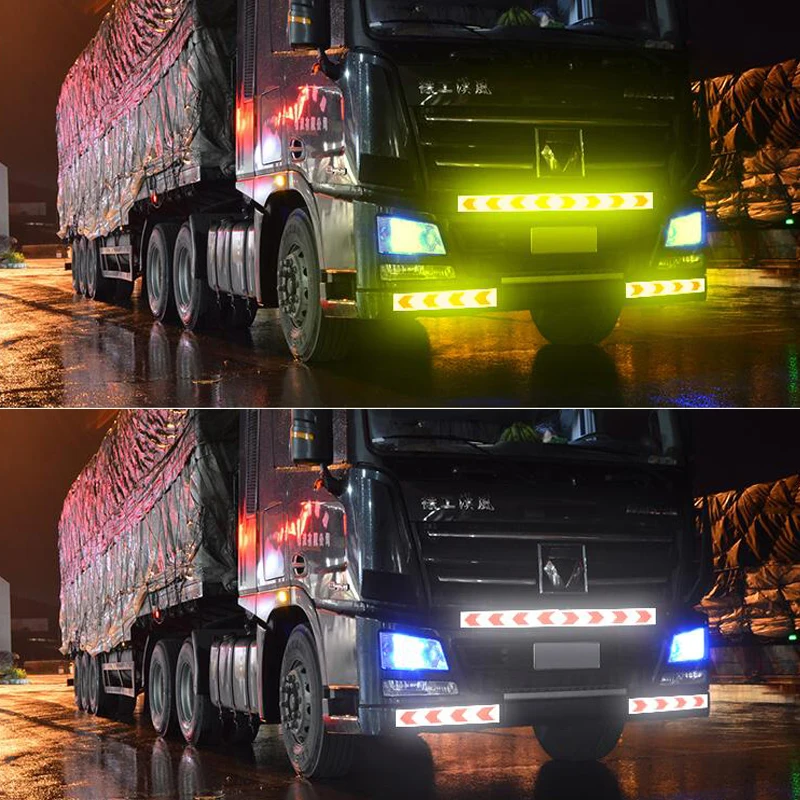 

Самоклеящаяся светоотражающая лента шириной 10 см для автомобиля грузовика прицепа предупреждающая лента наклейки