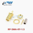 5 шт., Женский адаптер USB, RF гнездовой разъем, обжимной гнездовой разъем для RG316, RG174