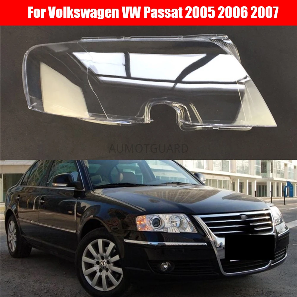 

Car Headlamp Lens For Volkswagen VW Passat 2005 2006 2007 Car Replacement Auto Shell Cover