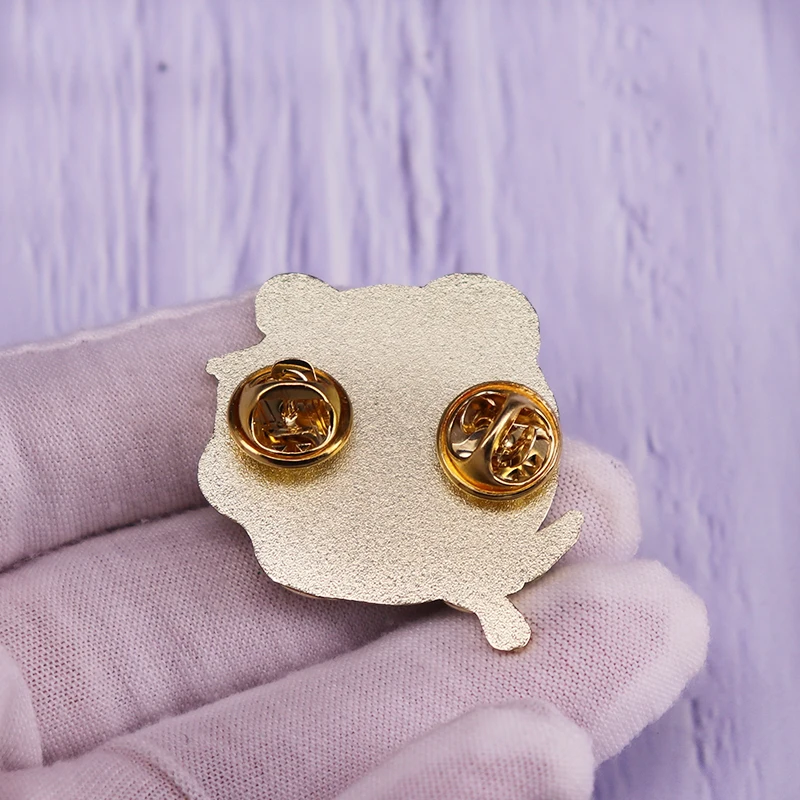 Брошь в виде змеи и голубя Инь Янь с эмалью | Украшения аксессуары