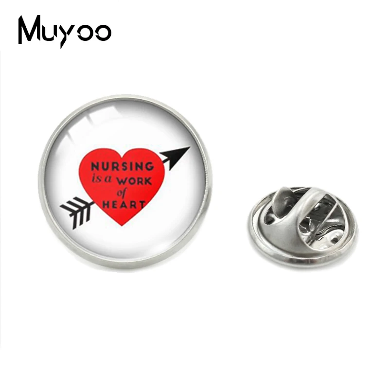 Медсестра это произведение сердца цитаты ювелирные изделия стеклянный кабошон