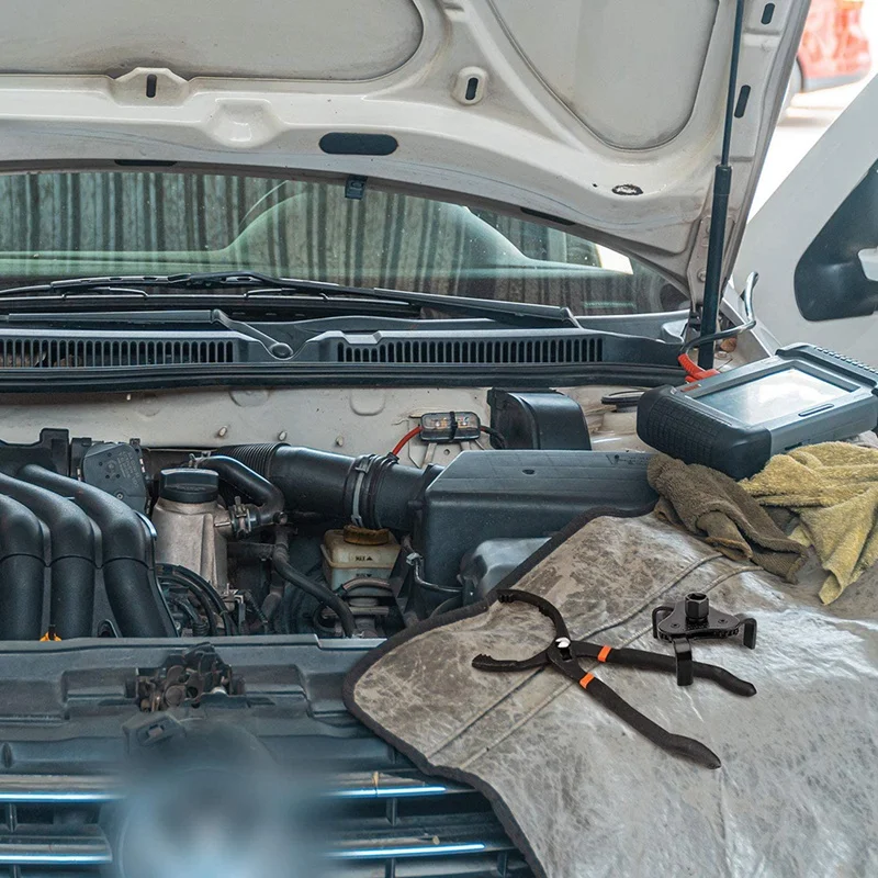 

3PCS Universal Oil Filter Wrench Set,10-Inch 12-Inch Adjustable Oil Filter Pliers,3 Jaw Oil Filter Wrench Tool