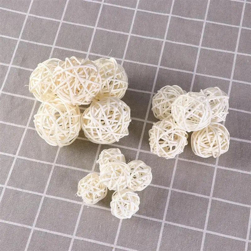 15 шт. плетеная ротанговая Пальма клубок Свадебные подвесные украшения для