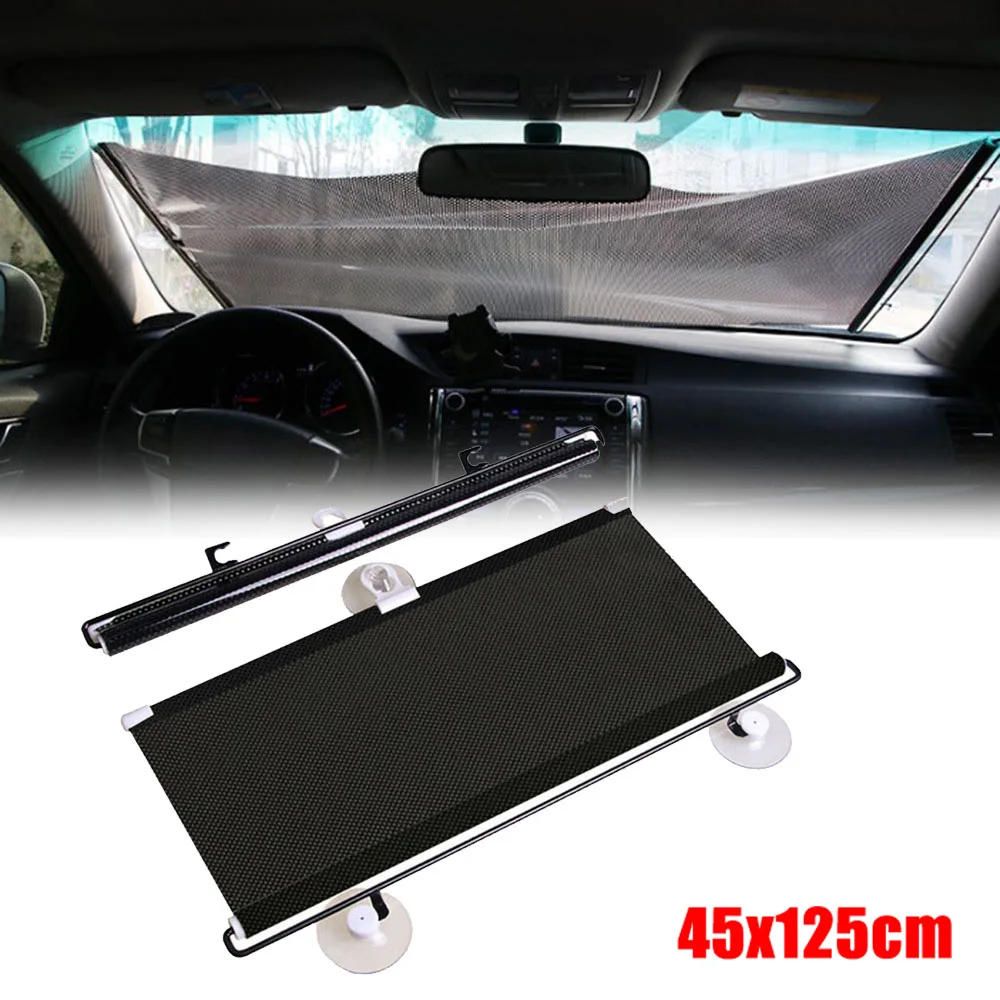 

Auto Car Retractable Sun Shade Replacement Windshield Anti-UV Block PVC