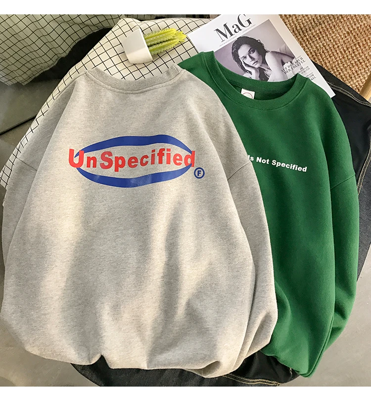 Privathinker Женская Harajuku Теплые кофты женские свободные S-5XL Толстовки с принтом леди осень-зима пуловеры Топы