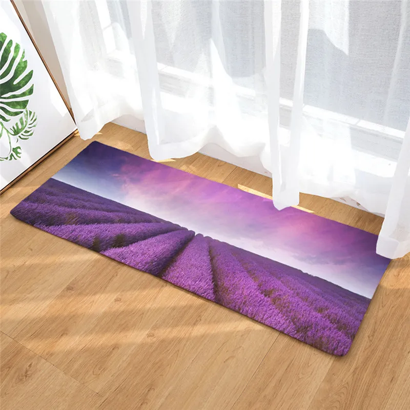 7 40x120cm Non Slip Water Absorption Rug Bath Mat Set Bathroom Carpet Kitchen Door Floor Mat Carpet for Toilet Mat Dropshipping - Цвет: 7