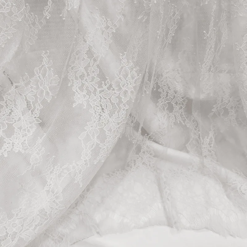 Светильник-Красная тонкая элегантная Полупрозрачная кружевная ткань для одежды