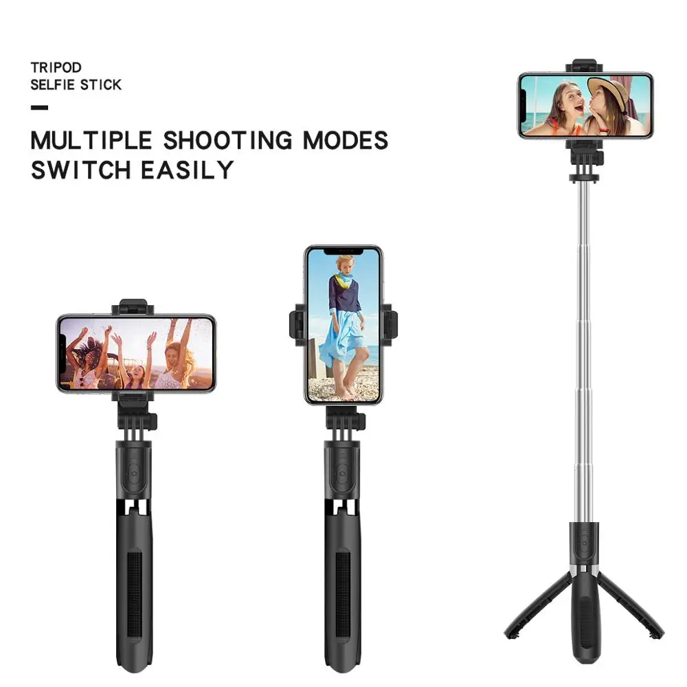 Беспроводная Bluetooth селфи-палка складной мини-штатив расширяемый монопод с