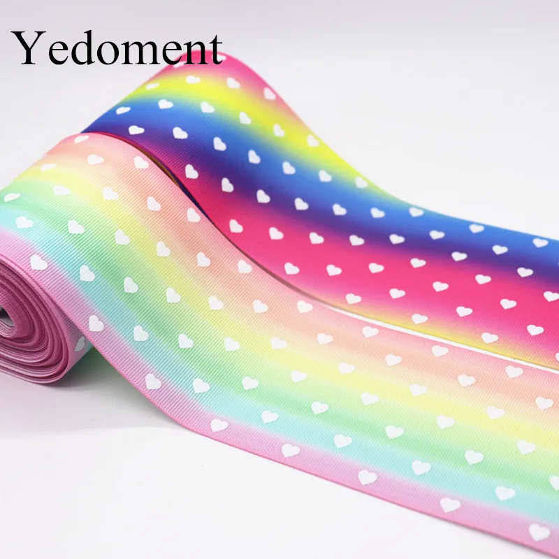 Репсовая лента для бантов волос 5 ярдов 3 дюйма 75 мм | Дом и сад