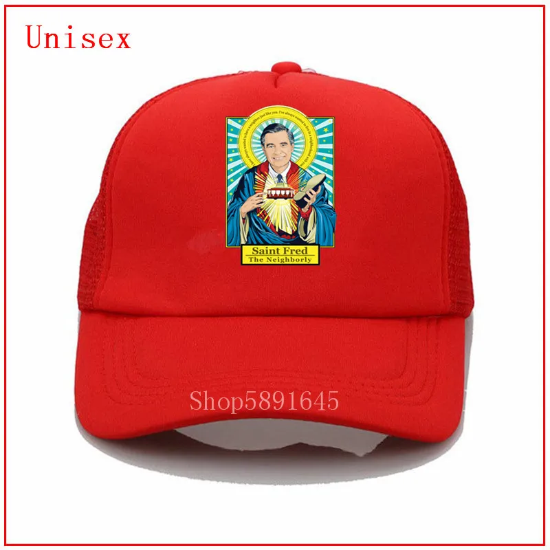 Модная сетчатая Кепка Saint Fred The Neighborly Mr Rogers бейсболка с принтом для мужчин и женщин