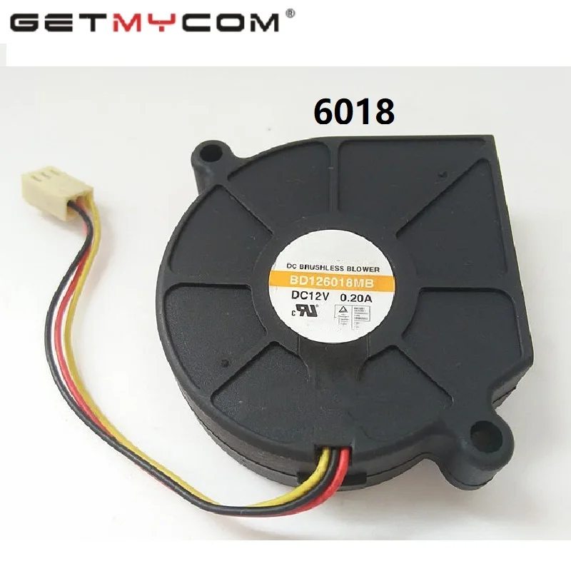 

Getmycom Original BD126018HB 6018 12V 0.35A turbo Blower radiation heat cooling fan