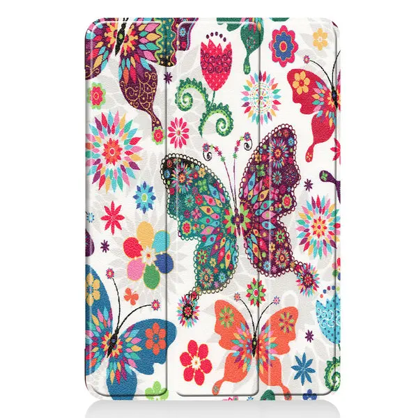 mini45 cshd Высококачественный чехол для iPad Mini 4 Mini 5 из искусственной кожи, чехол с тройной подставкой, смарт-чехол для iPad Mini 5, чехол Funda - Цвет: mini45 cshd
