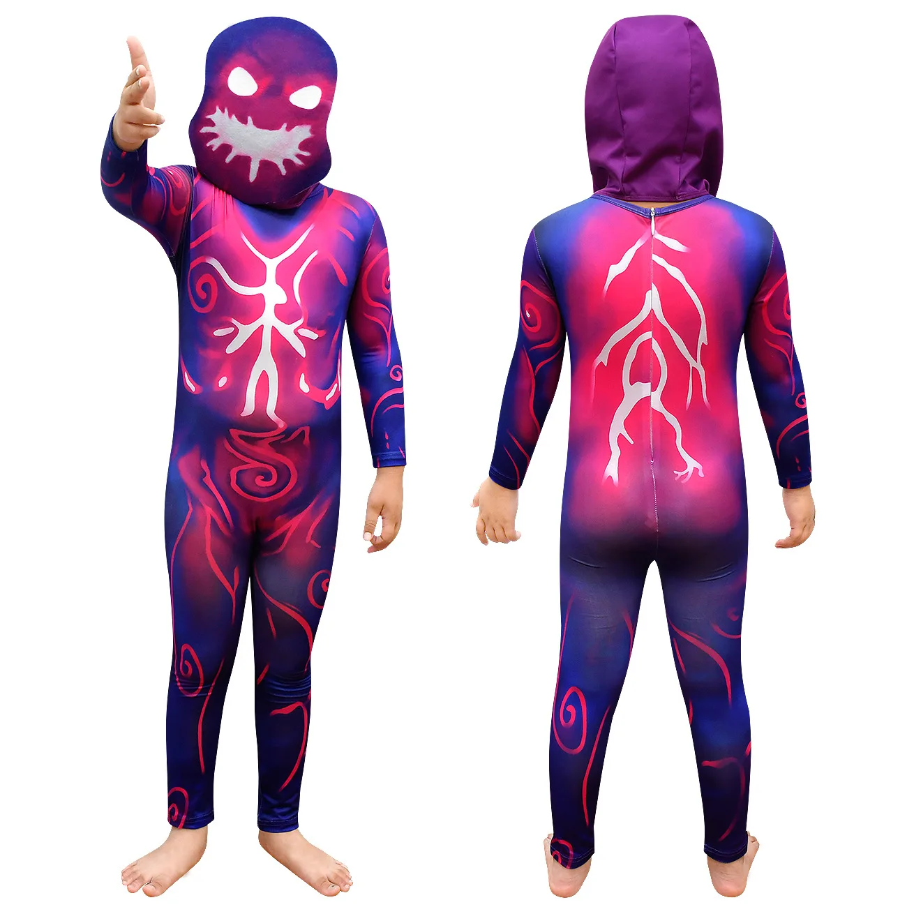 Детский костюм на Хэллоуин для мальчиков комбинезоны В рыцарском стиле зентай