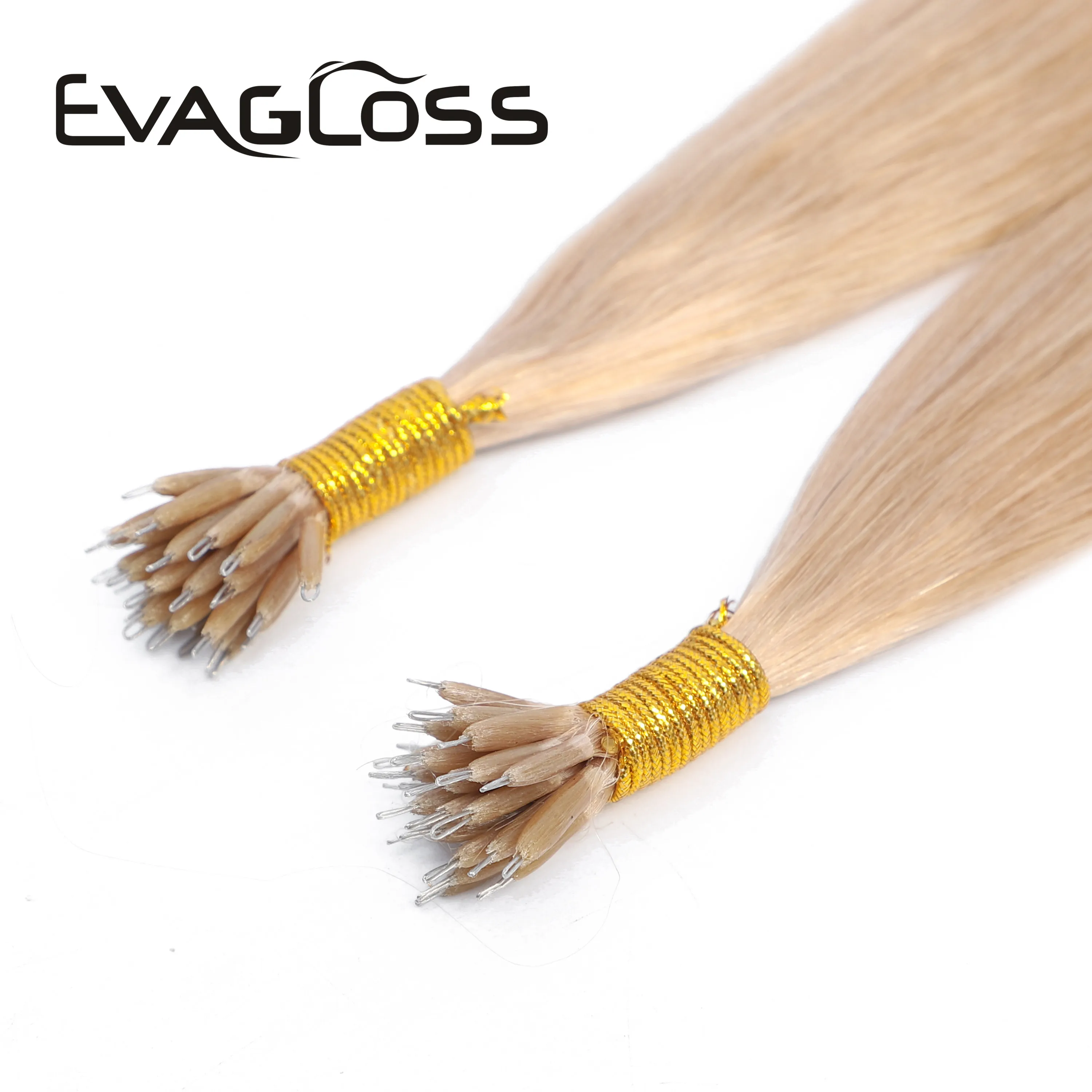 Натуральные нано кольца EVAGLOSS0.8g/пряди реми/шиньоны из бусин Micro Link/Ring/Loop