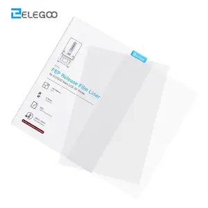 elegoo 5pcs fep release films set 140200 mm 0 127mm thickness for mars mars 2 pro sla lcd 3d printer 3d printer parts filament free global shipping