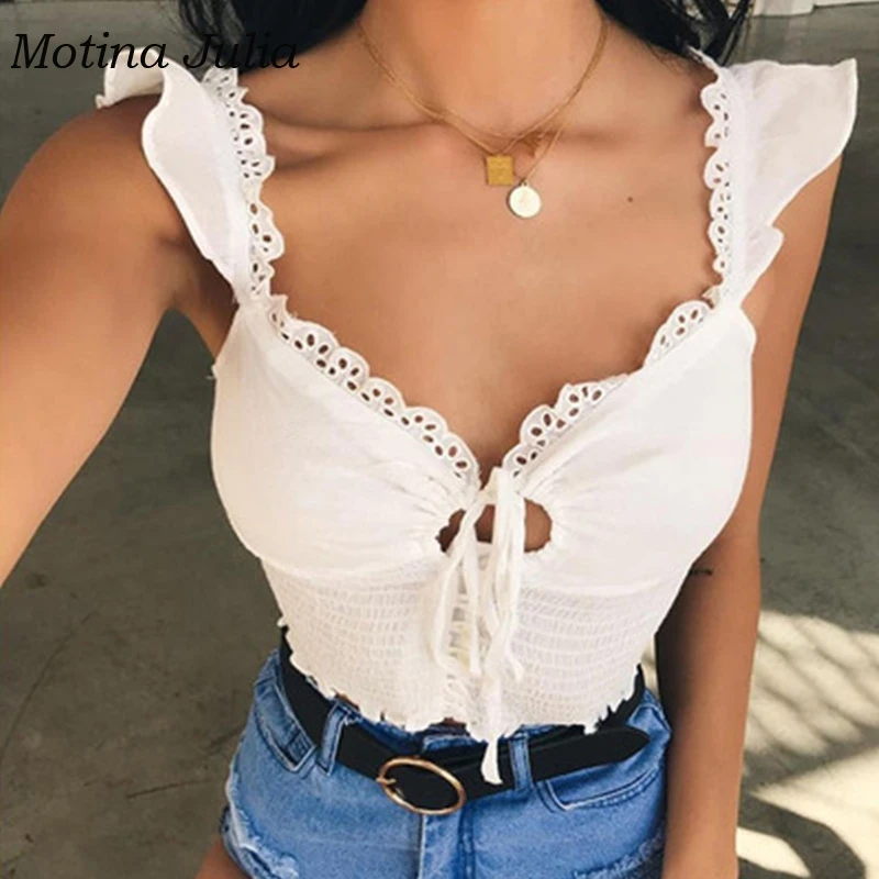 Женский кружевной топ с бантом Motina лоскутный цветочным принтом юбкой-годе |