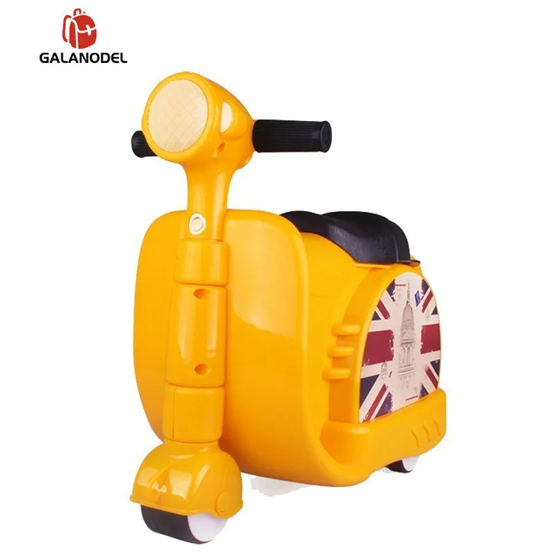 Чемодан для катания на колесах детей чемодан колесиках мальчиков путешествий |