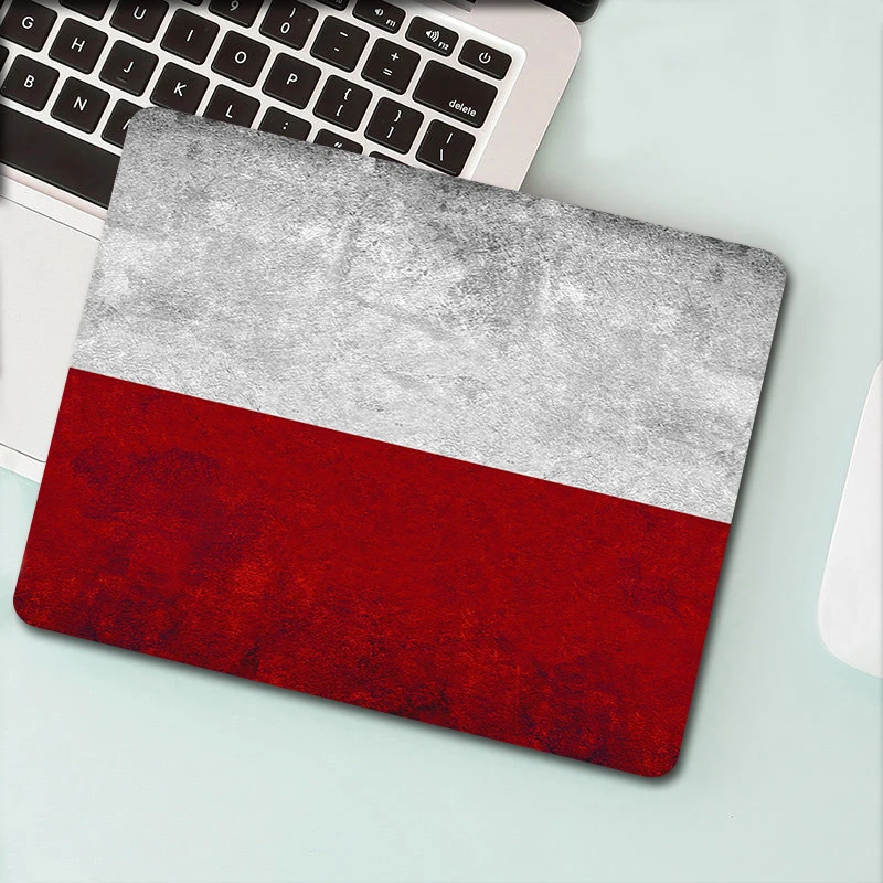 

Keyboard Gaming Accessories Anime Mouse Pad small PC Gamer Cabinet Mousepad Table Pads Desk Mat laptop gamer polish flag Diy
